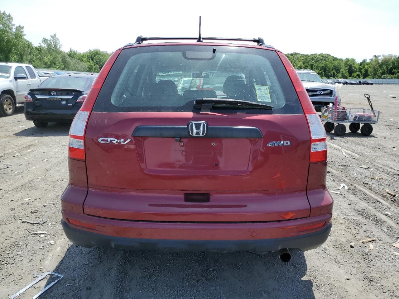 2011 Honda Cr-V Lx VIN: 5J6RE4H31BL011907 Lot: 58436885