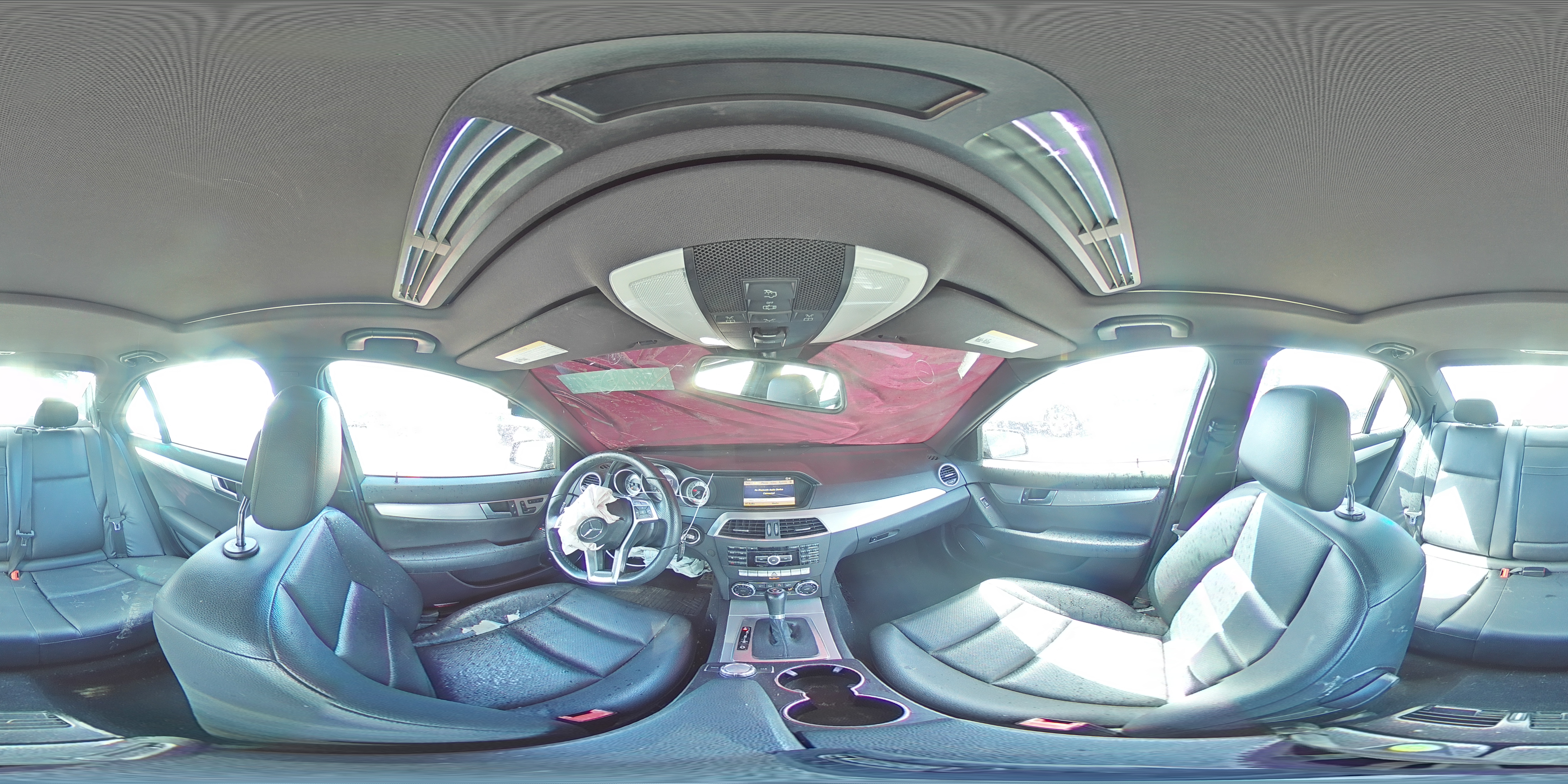 2012 Mercedes-Benz C 250 VIN: WDDGF4HB6CR233784 Lot: 56736645