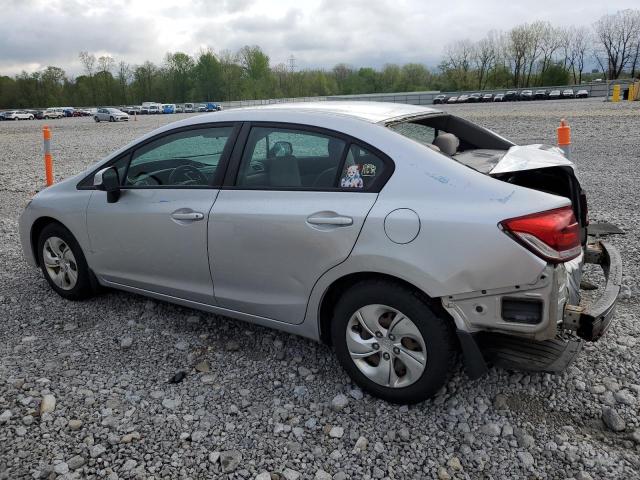  HONDA CIVIC 2013 Silver