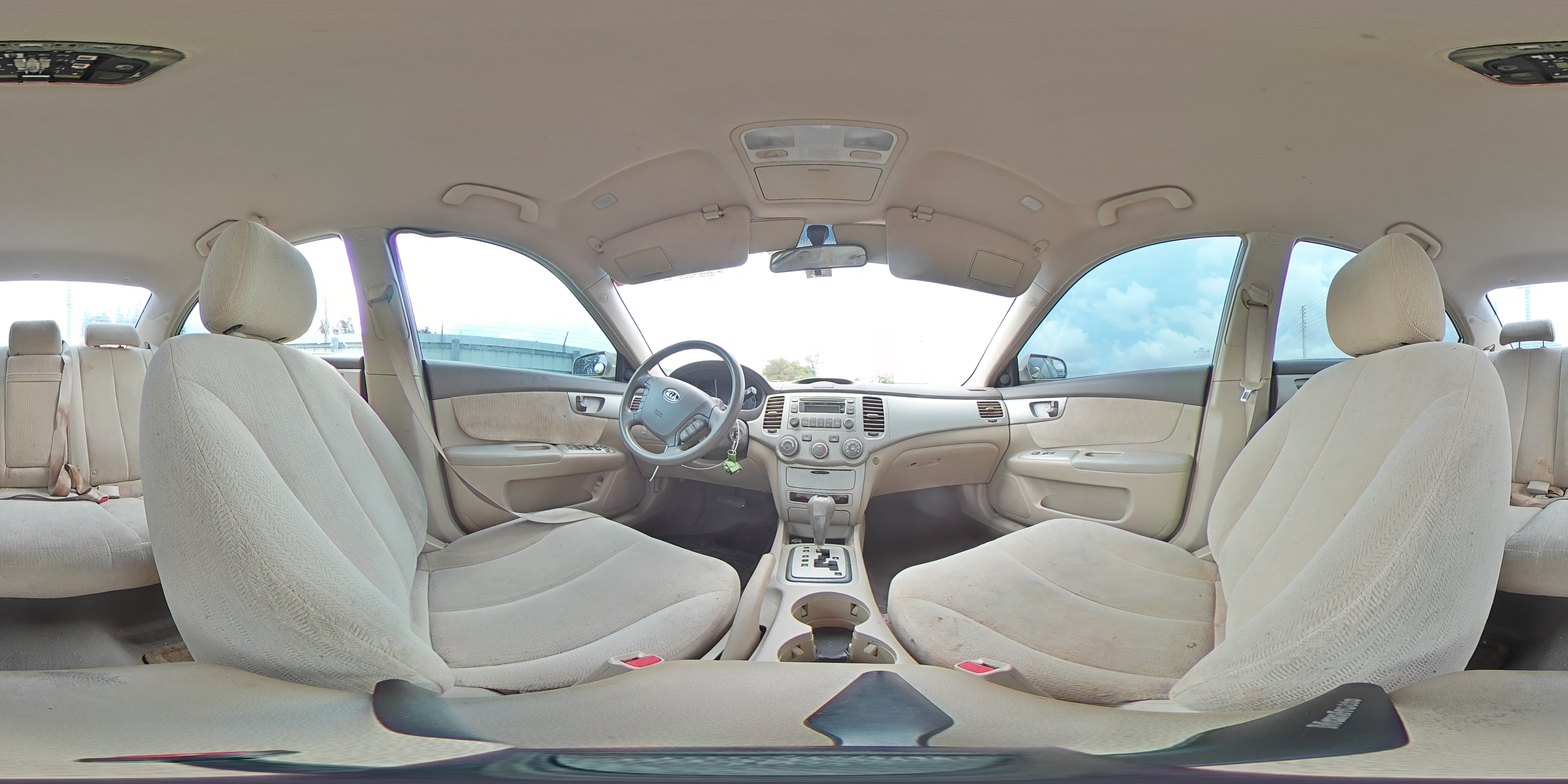 2008 Kia Optima Lx VIN: KNAGE124385198719 Lot: 55449255