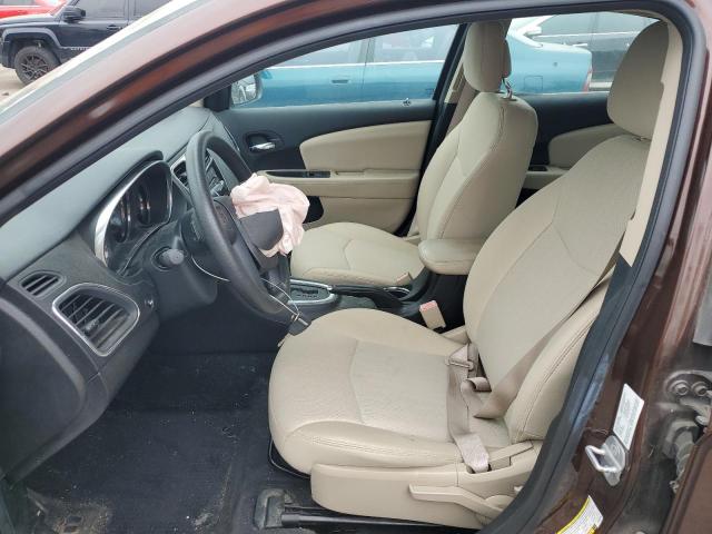 Седани CHRYSLER 200 2012 Бургунді