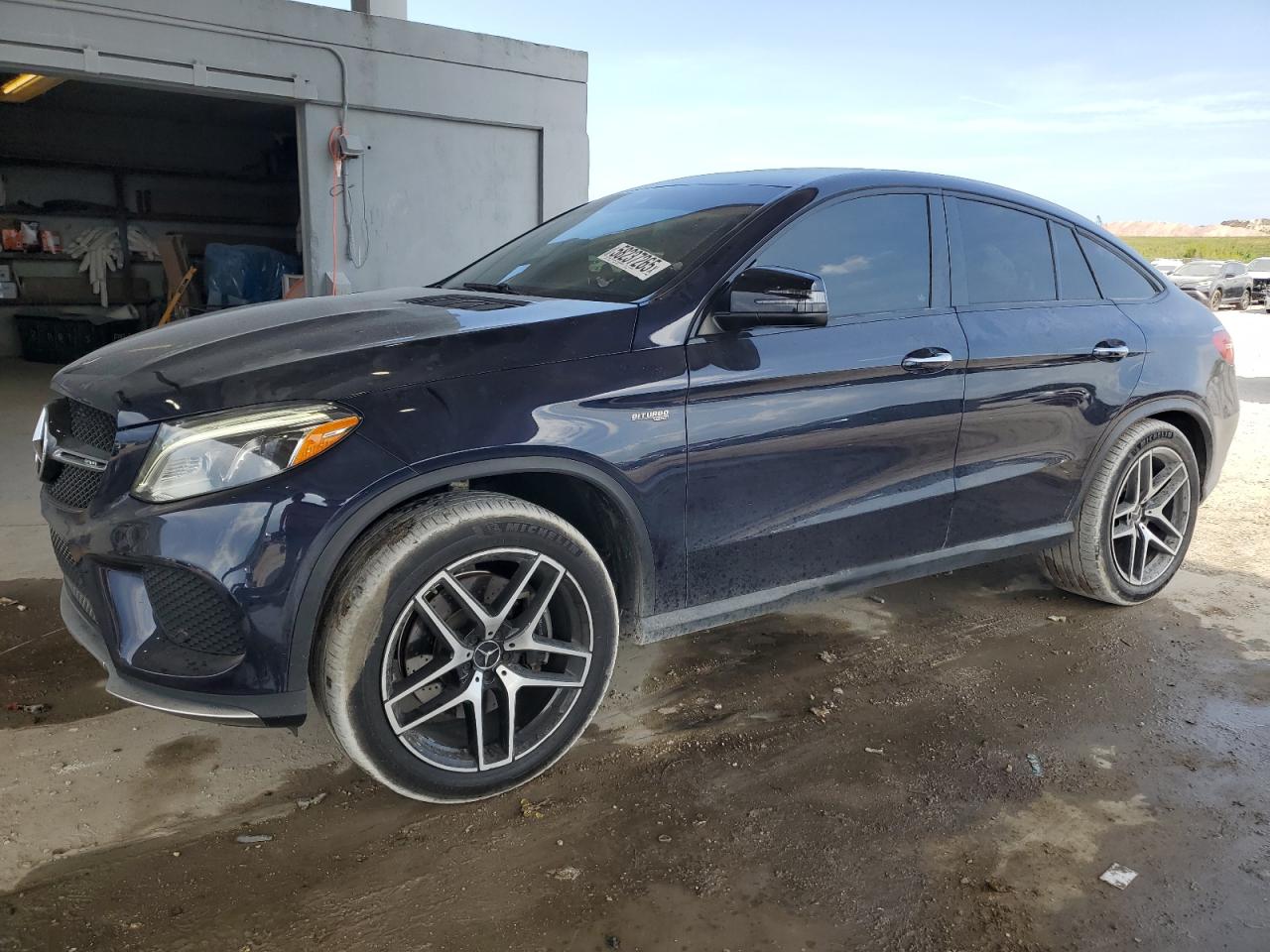 2019 Mercedes-Benz Gle Coupe 43 Amg de vânzare în West Palm Beach, FL - Rear End