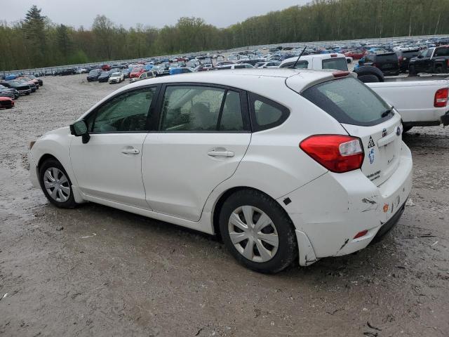  SUBARU IMPREZA 2015 Biały