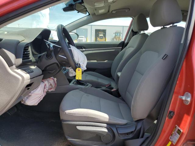  HYUNDAI ELANTRA 2020 Red