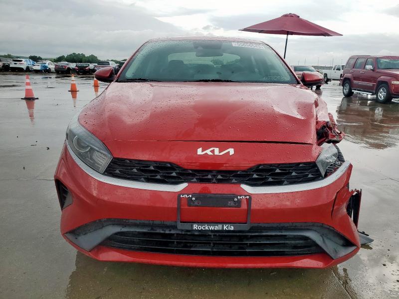  KIA FORTE 2022 Red