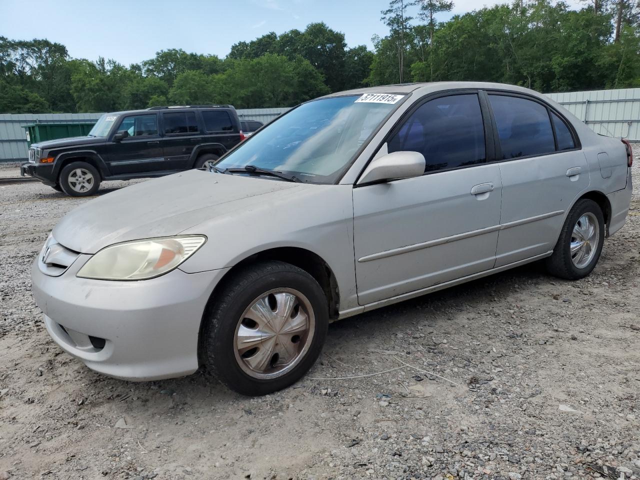 2004 Honda Civic Ex en Venta en Augusta, GA - Front End