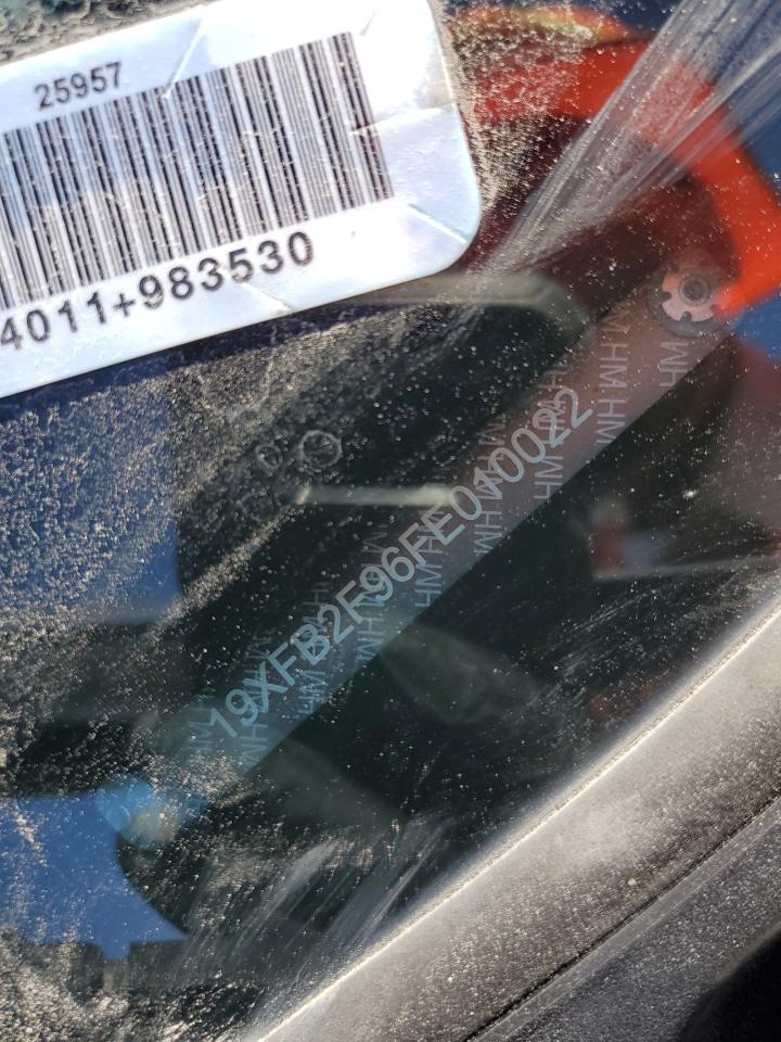 2015 Honda Civic Exl VIN: 19XFB2F96FE010022 Lot: 55807135