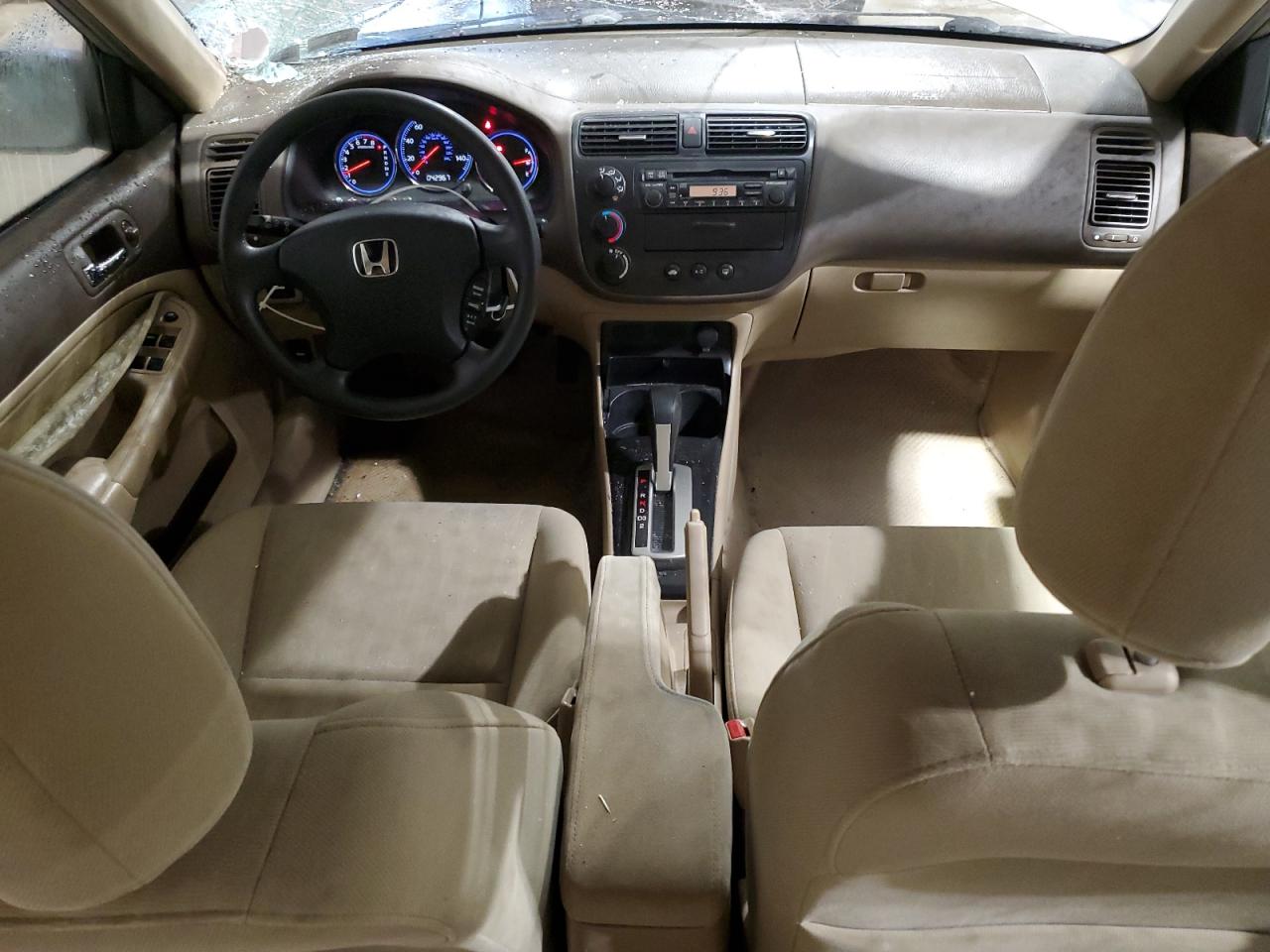 2003 Honda Civic Lx VIN: 2HGES16533H522521 Lot: 56640925