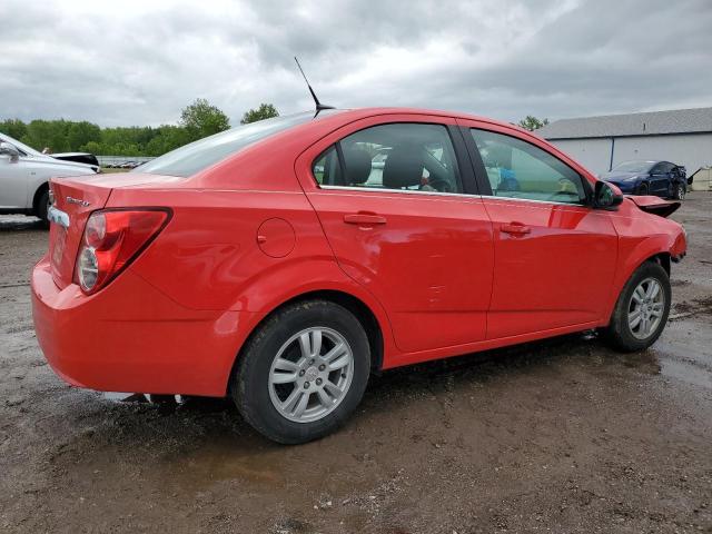  CHEVROLET SONIC 2014 Czerwony