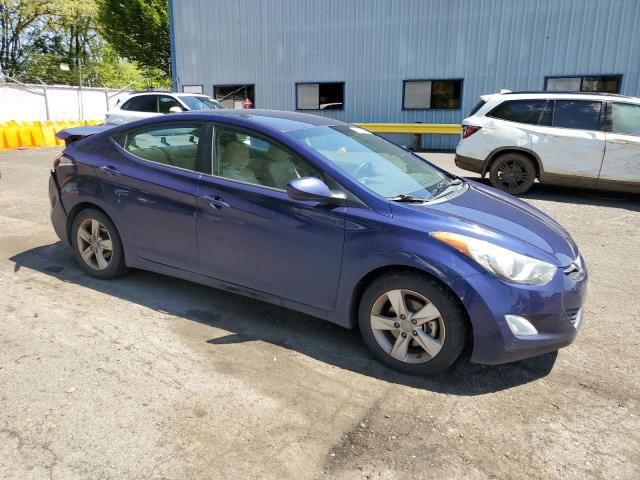  HYUNDAI ELANTRA 2013 Granatowy