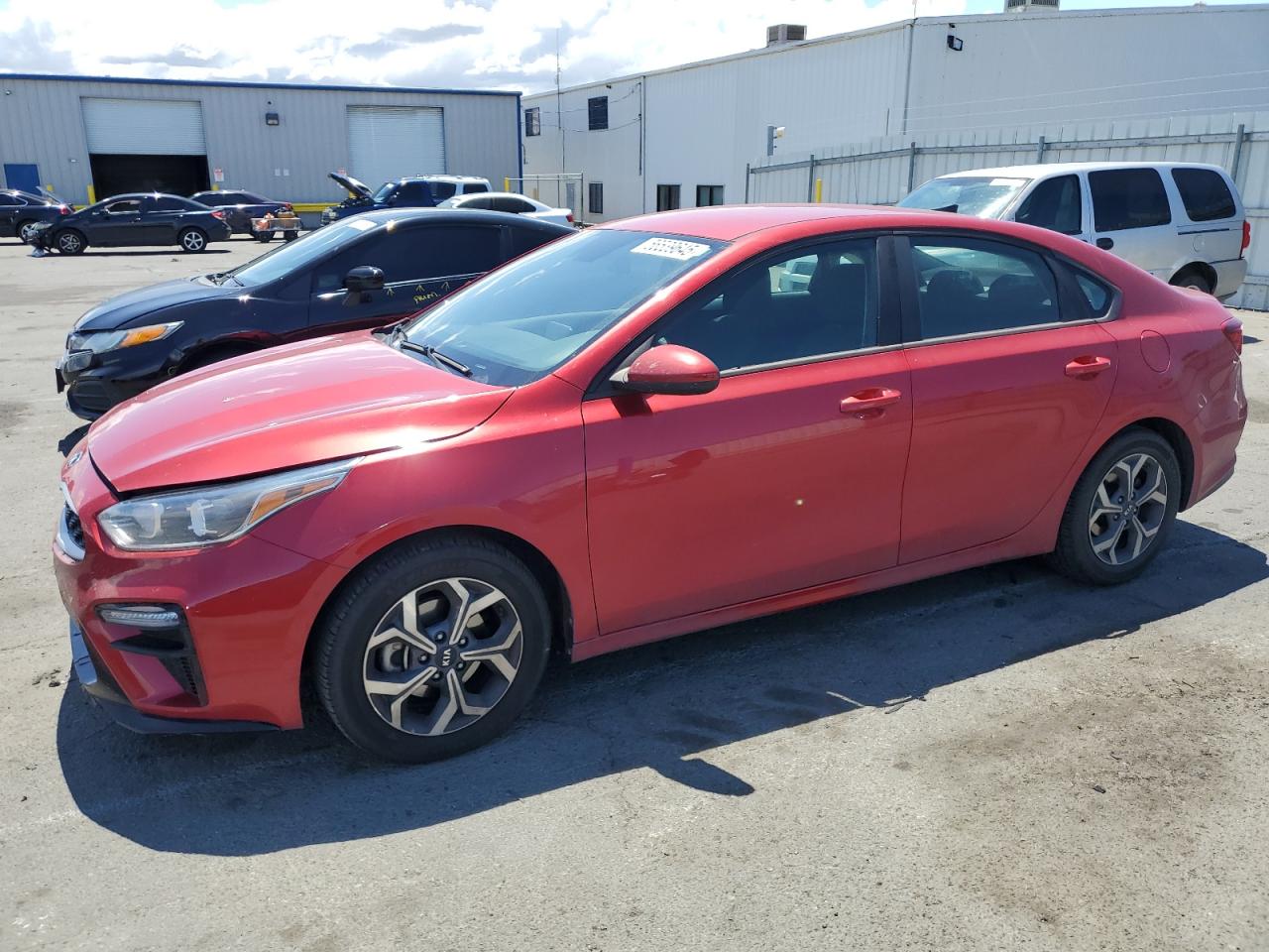 2019 Kia Forte Fe იყიდება Vallejo-ში, CA - Front End