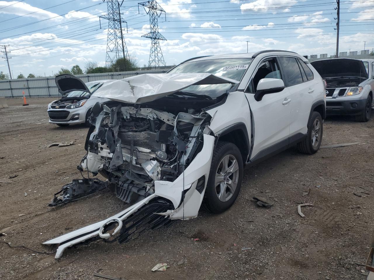 2019 Toyota Rav4 Xle იყიდება Elgin-ში, IL - Front End