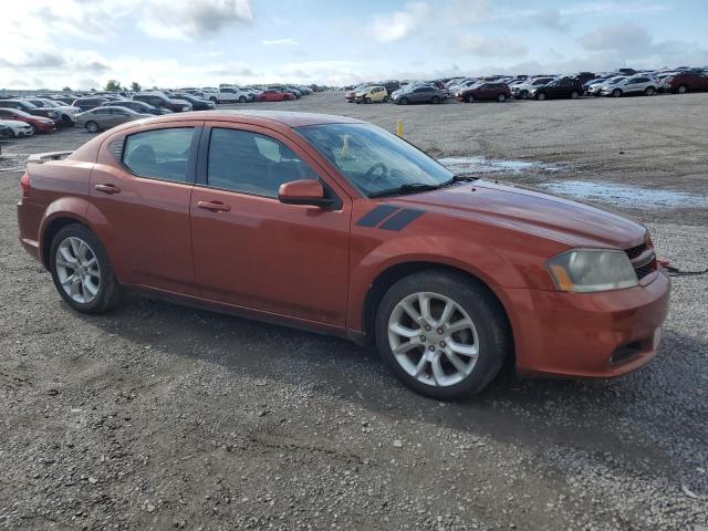 Седани DODGE AVENGER 2012 Оранжевий
