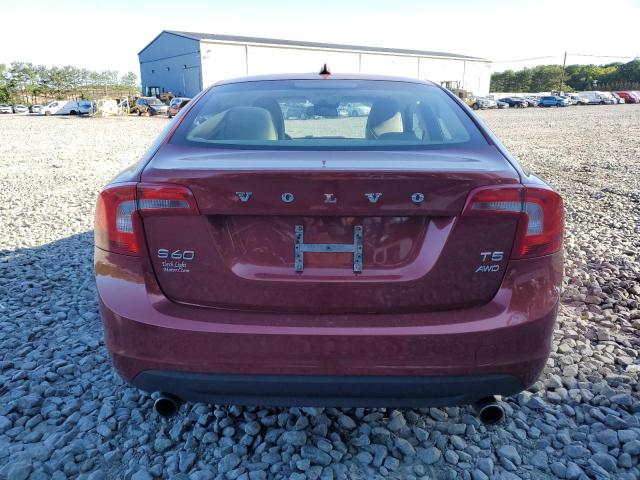  VOLVO S60 2013 Червоний
