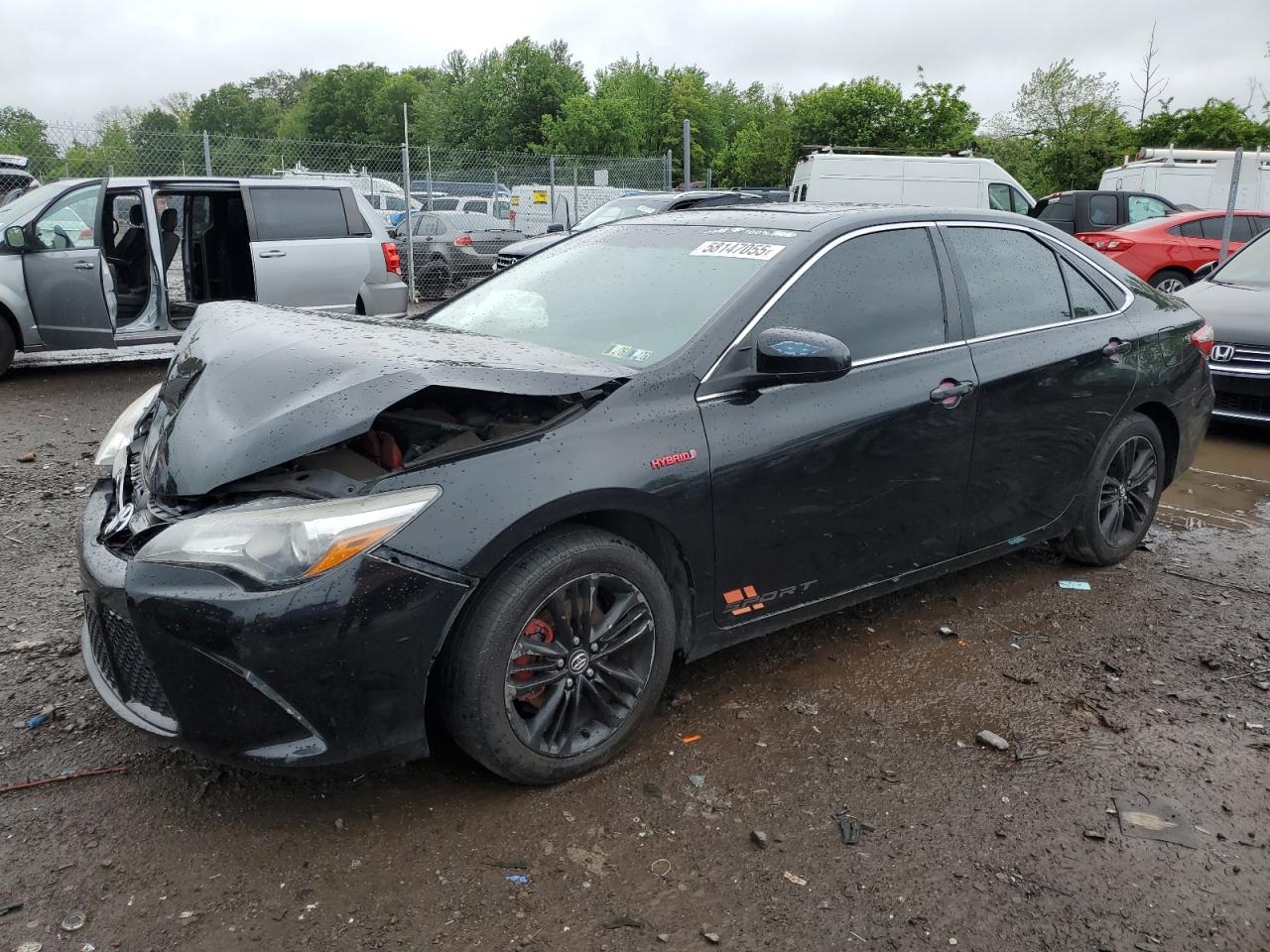 2017 Toyota Camry Hybrid   na sprzedaż w Chalfont, PA - Front End