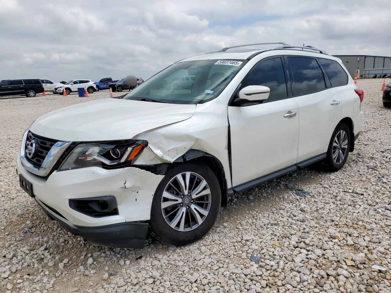 2017 Nissan Pathfinder S იყიდება Temple-ში, TX - Front End