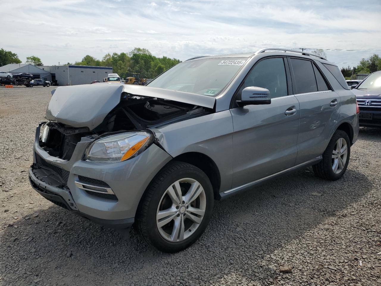 2015 Mercedes-Benz Ml 350 4Matic იყიდება Hillsborough-ში, NJ - Front End