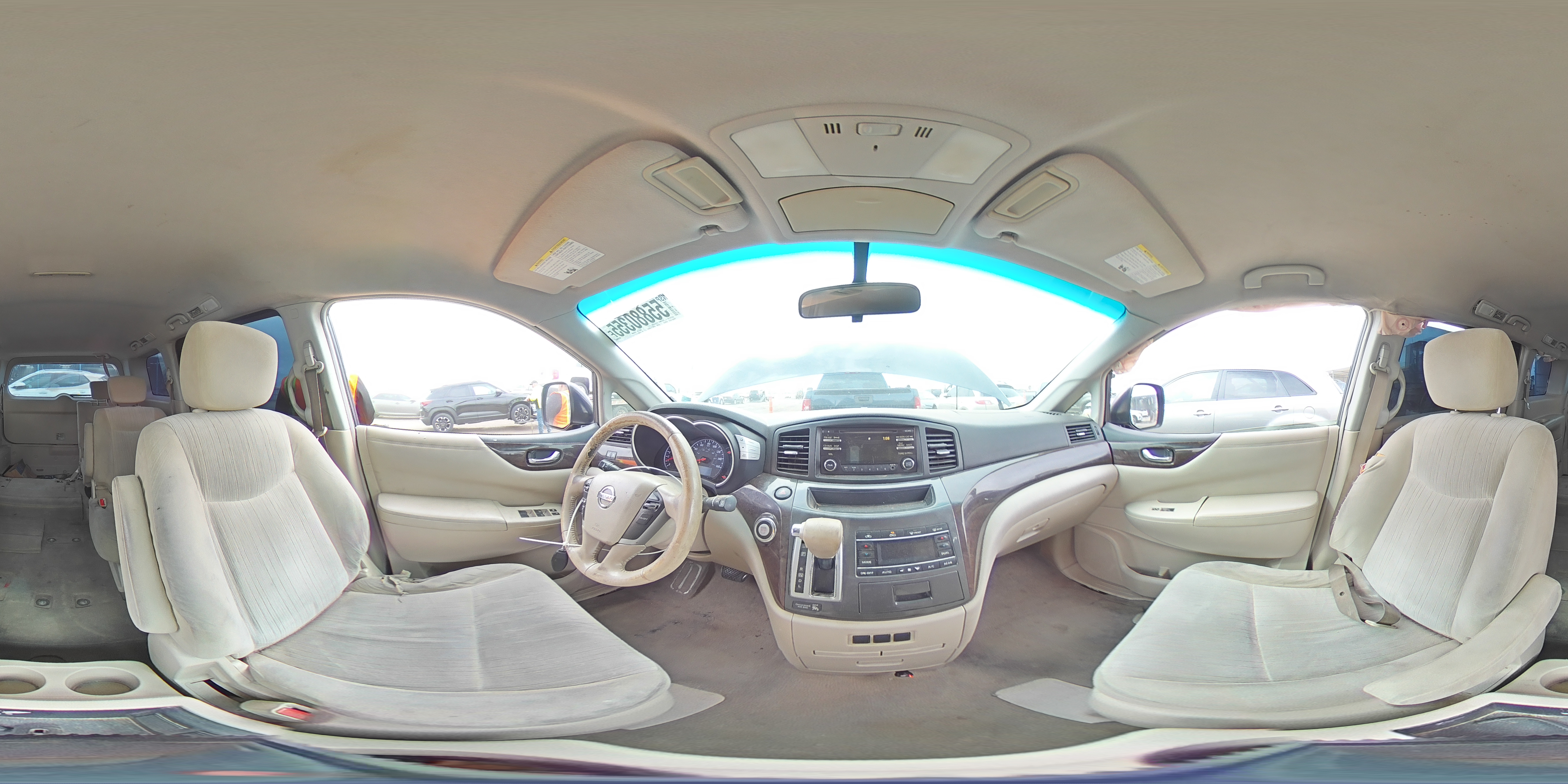 2012 Nissan Quest S VIN: JN8AE2KP8C9043369 Lot: 55880355
