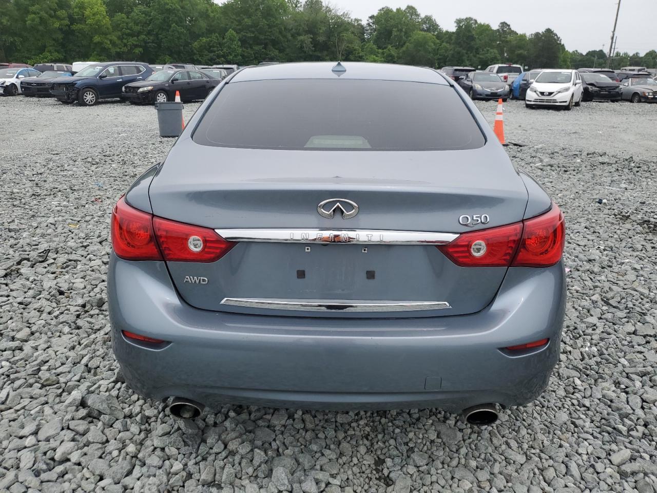 2014 Infiniti Q50 Base VIN: JN1BV7AR1EM686911 Lot: 57250495