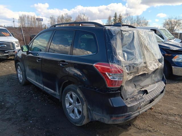  SUBARU FORESTER 2016 Черный