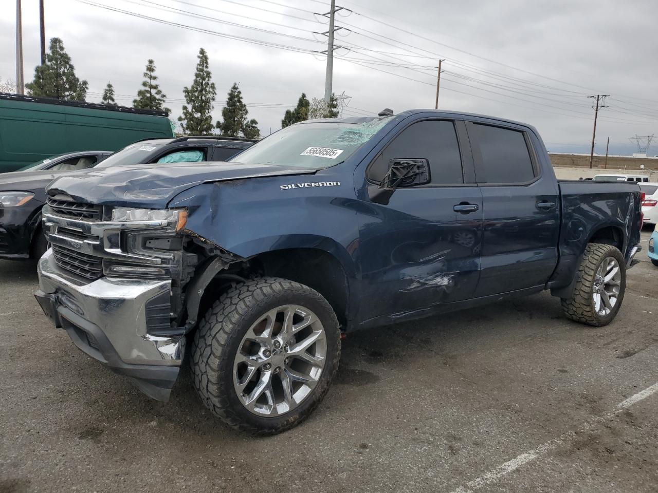 2020 Chevrolet Silverado C1500 Lt de vânzare în Rancho Cucamonga, CA - Front End