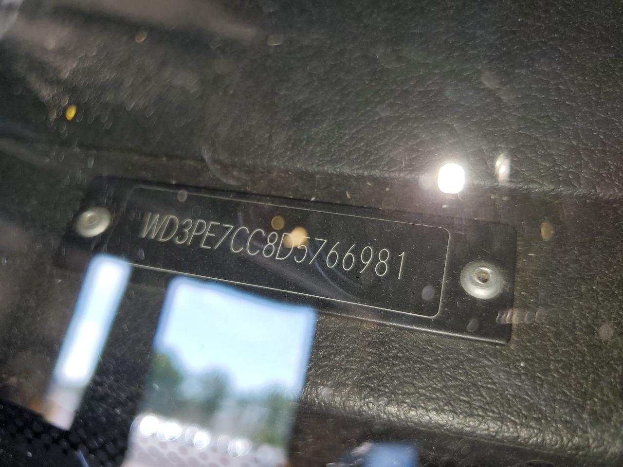 2013 Mercedes-Benz Sprinter 2500 VIN: WD3PE7CC8D5766981 Lot: 56322285