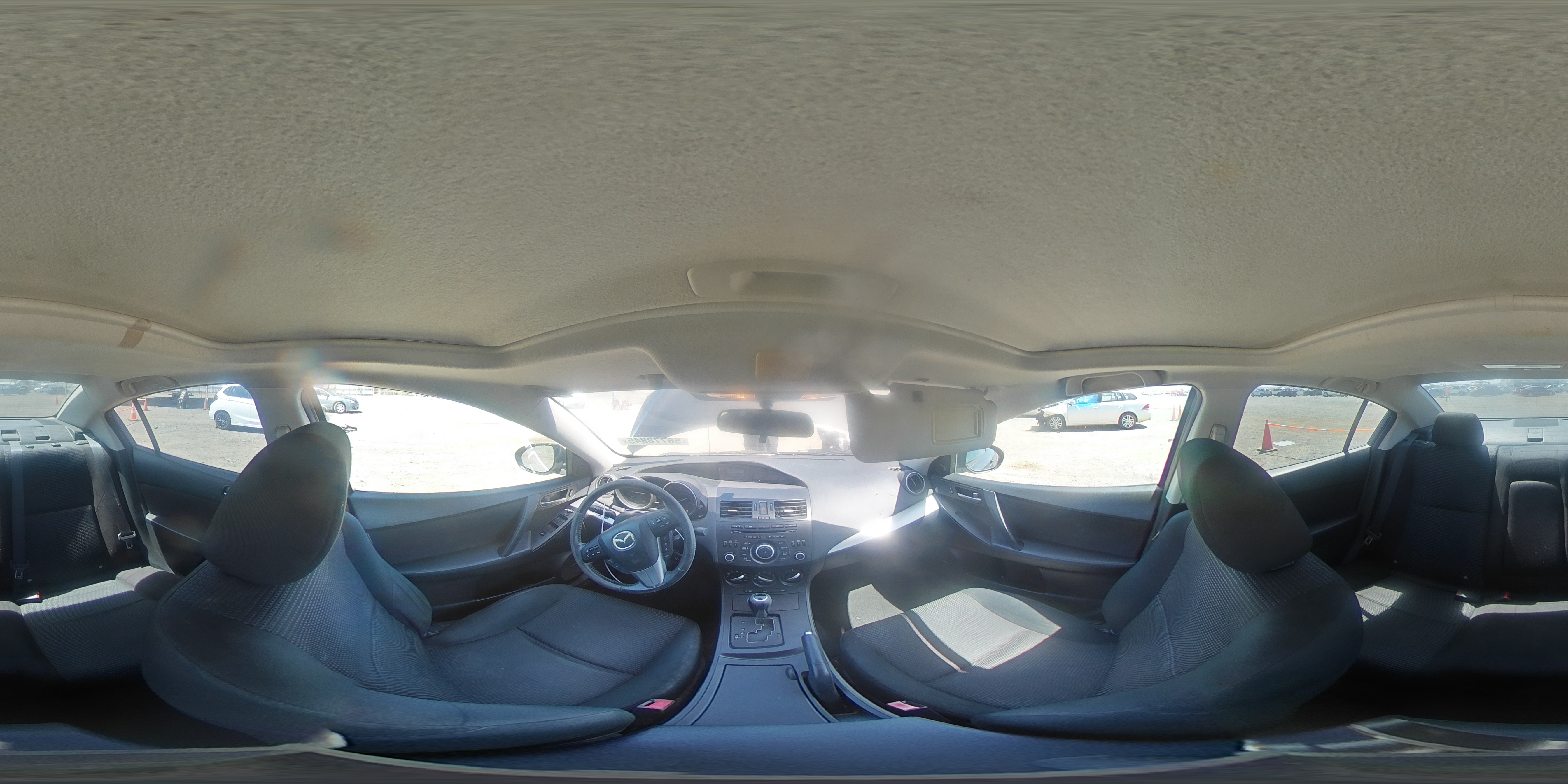 2012 Mazda 3 I VIN: JM1BL1V85C1644077 Lot: 56778845