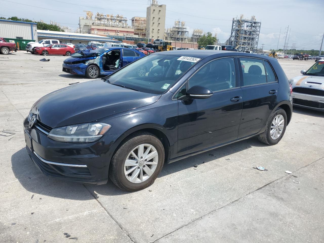 2019 Volkswagen Golf S на продаже в New Orleans, LA - Water/Flood