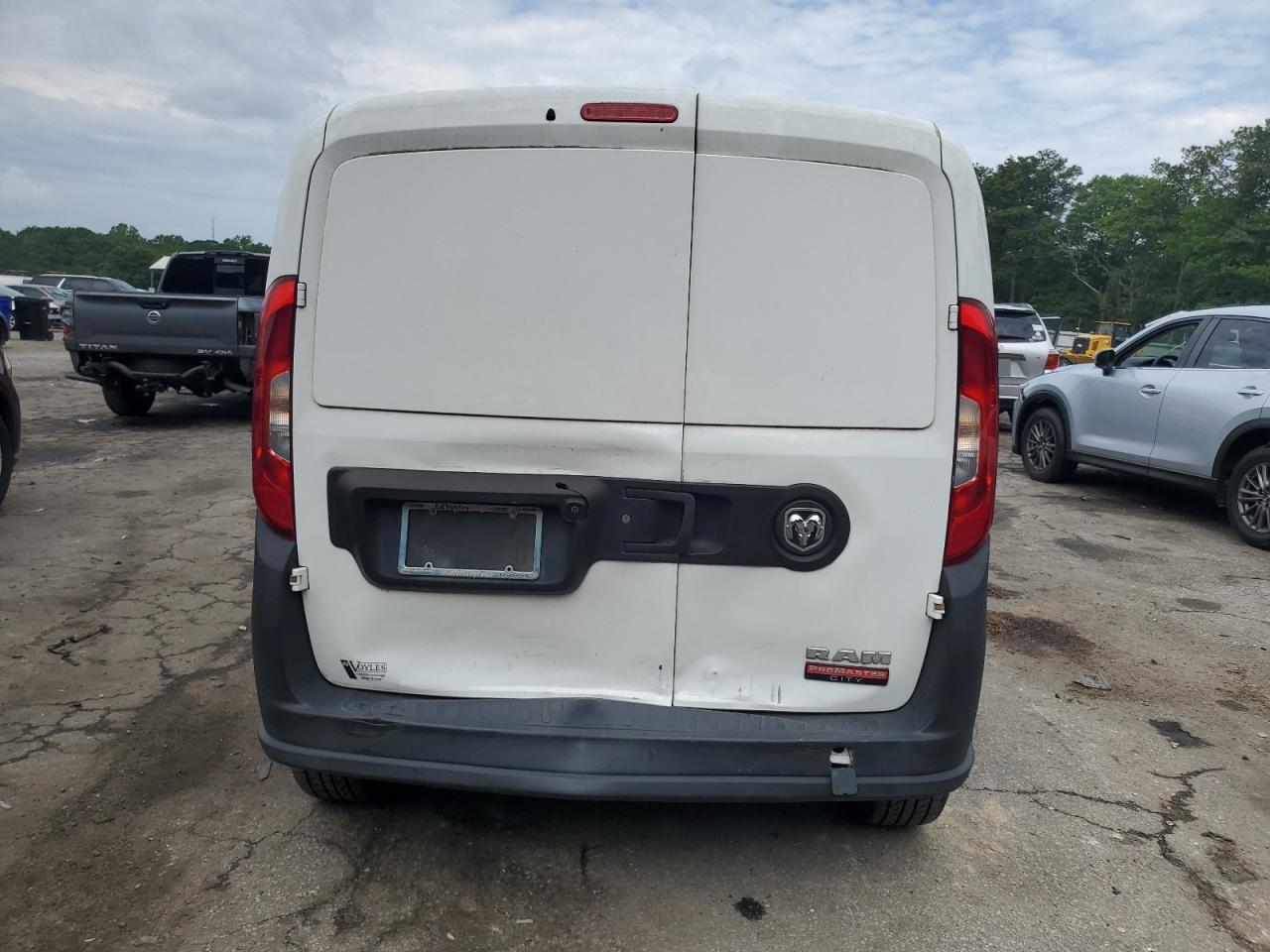 2019 Ram Promaster City VIN: ZFBHRFAB7K6N05080 Lot: 56360815