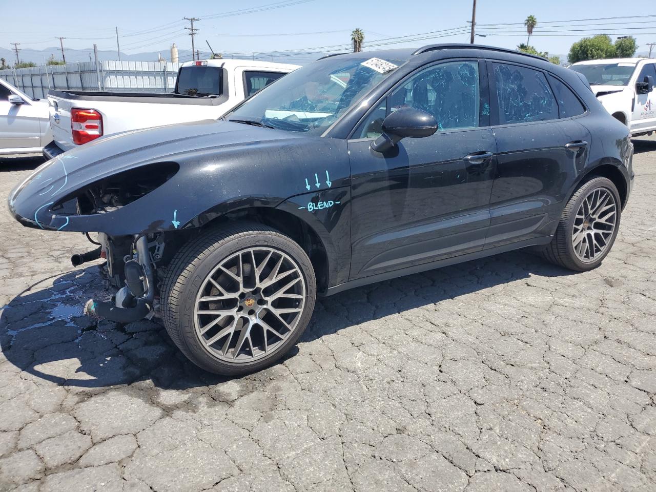 2020 Porsche Macan за продажба в Colton, CA - Front End