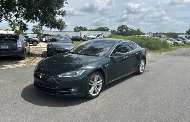 Hatchbacks TESLA MODEL S 2014 Zielony