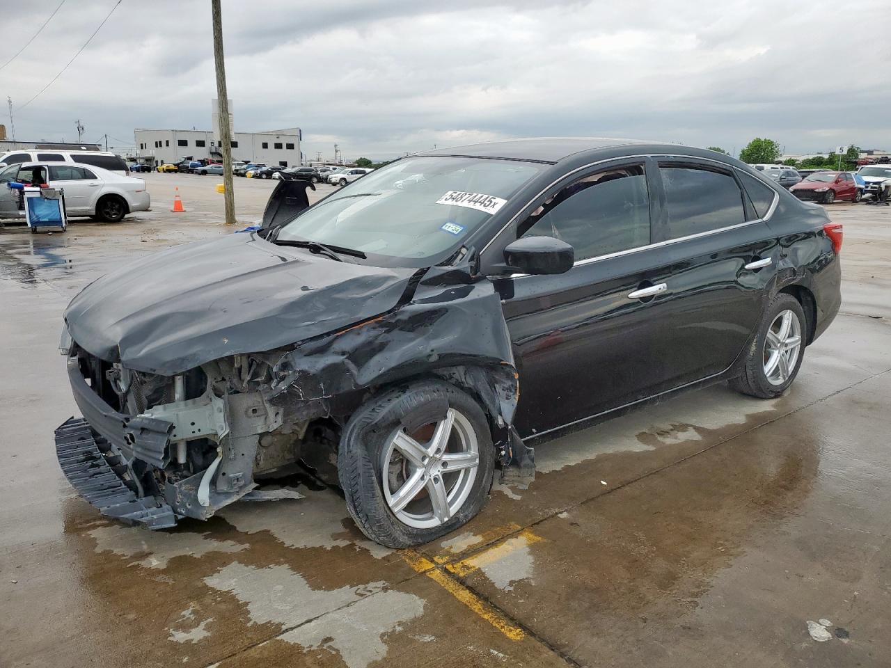 2017 Nissan Sentra S zu verkaufen in Grand Prairie, TX - Front End