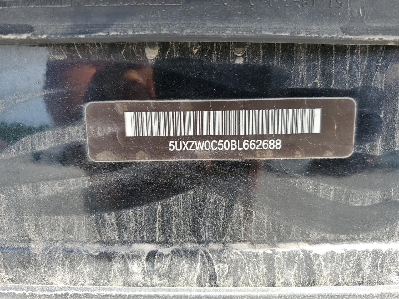 2011 BMW X5 xDrive35D VIN: 5UXZW0C50BL662688 Lot: 57796225