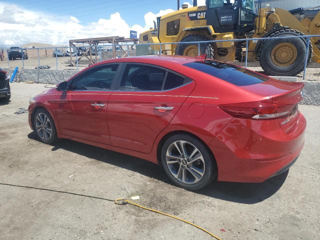  HYUNDAI ELANTRA 2017 Czerwony