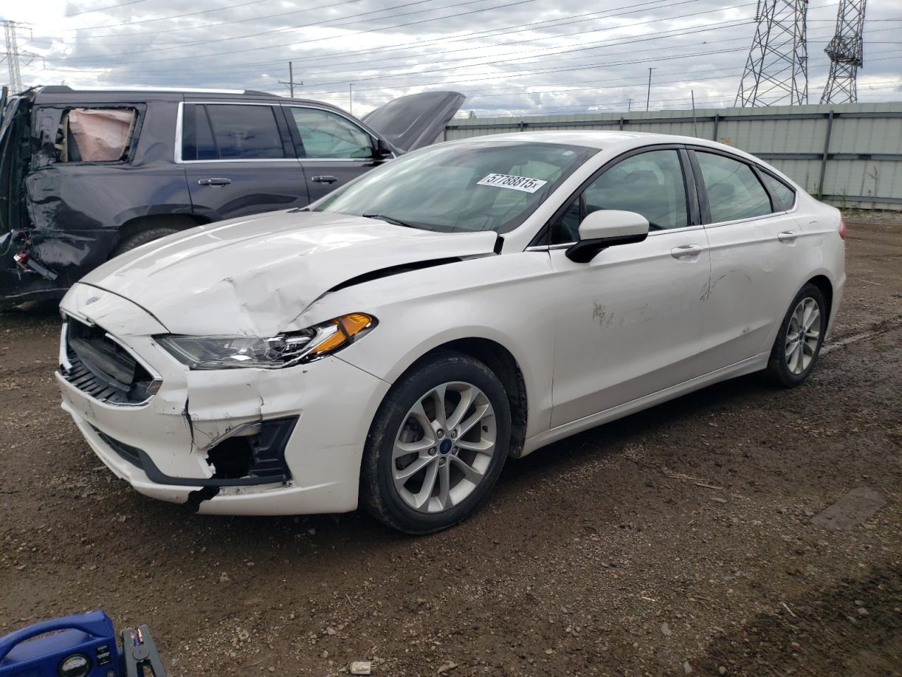 2020 Ford Fusion Se na sprzedaż w Elgin, IL - Front End