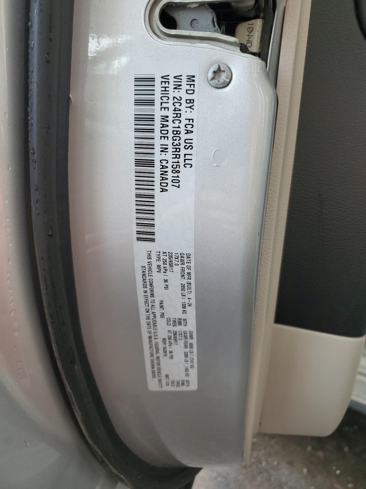 2024 Chrysler Pacifica Touring L VIN: 2C4RC1BG3RR158107 Lot: 56551005
