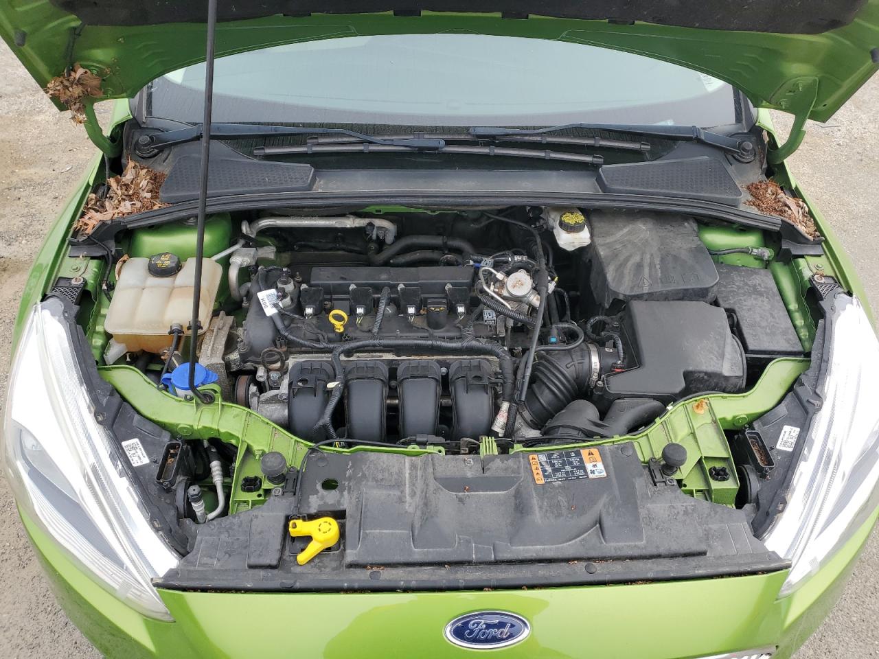 2018 Ford Focus Titanium VIN: 1FADP3J24JL314044 Lot: 57130285