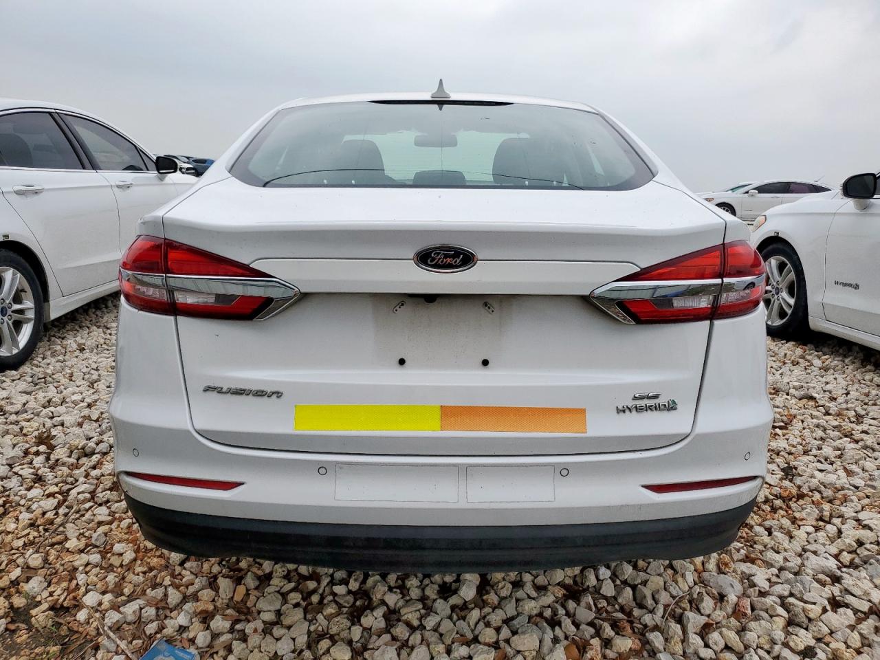 2019 Ford Fusion Se VIN: 3FA6P0LU3KR124888 Lot: 54043955