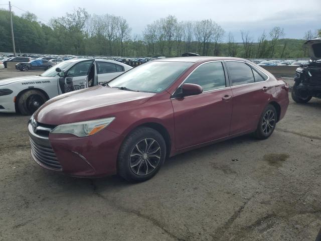  TOYOTA CAMRY 2016 Red