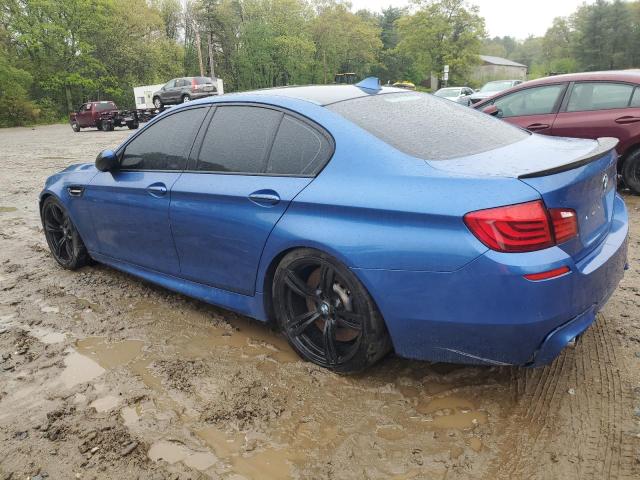 Sedans BMW M5 2013 Granatowy