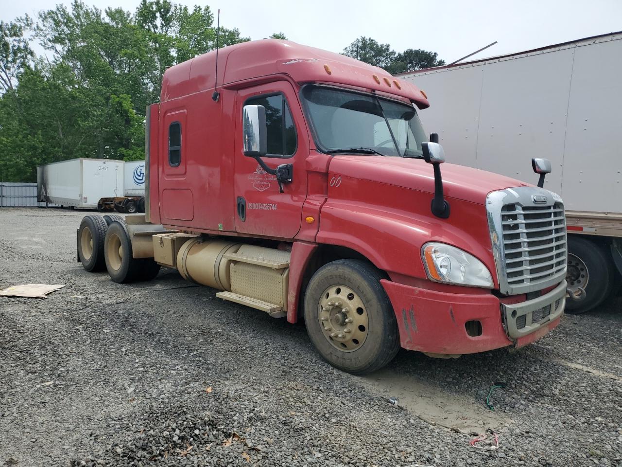 2016 Freightliner Cascadia 125 Semi Truck იყიდება Conway-ში, AR - Frame Damage
