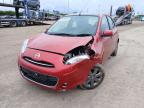 2012 NISSAN MICRA ELLE for sale at Copart PETERLEE