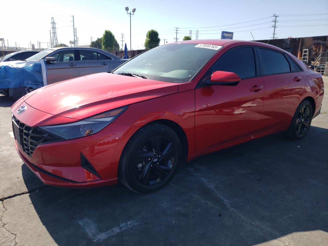 2021 Hyundai Elantra Sel for Sale in Wilmington, CA - Side