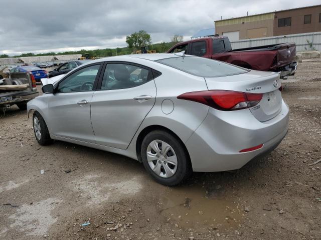 Седаны HYUNDAI ELANTRA 2016 Серебристый