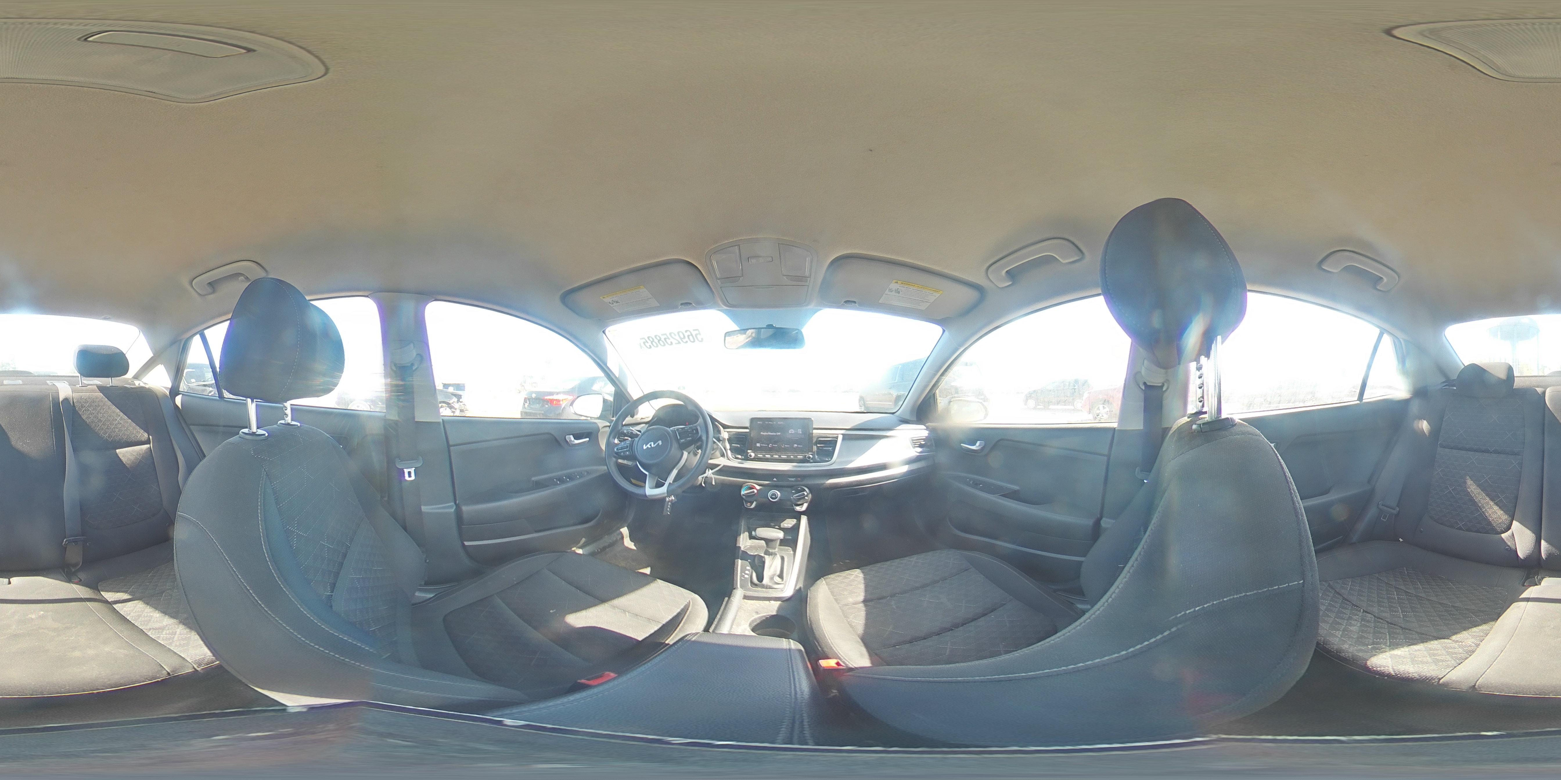 2022 Kia Rio Lx VIN: 3KPA24AD9NE502575 Lot: 56925885