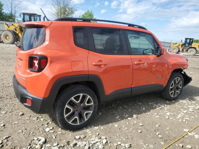  JEEP RENEGADE 2017 Pomarańczowy