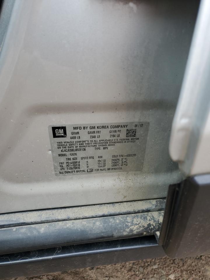 2018 Buick Encore Preferred VIN: KL4CJESB2JB530136 Lot: 56517505