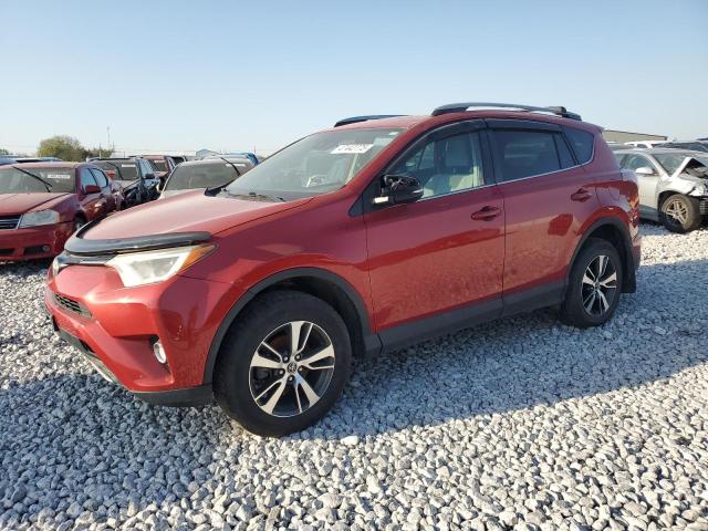  TOYOTA RAV4 2017 Красный
