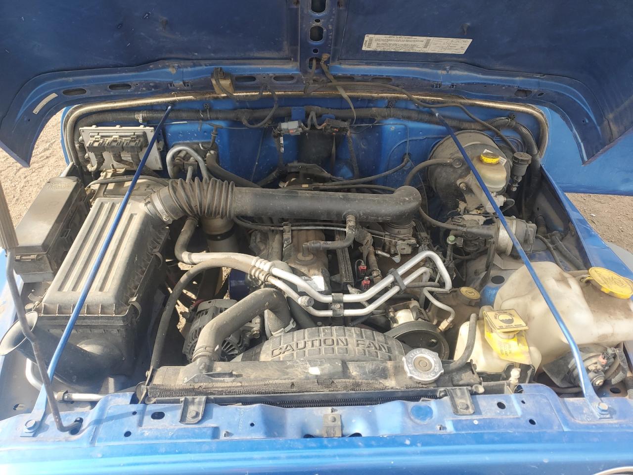2003 Jeep Wrangler / Tj Sport VIN: 1J4FA49S53P350281 Lot: 56634005