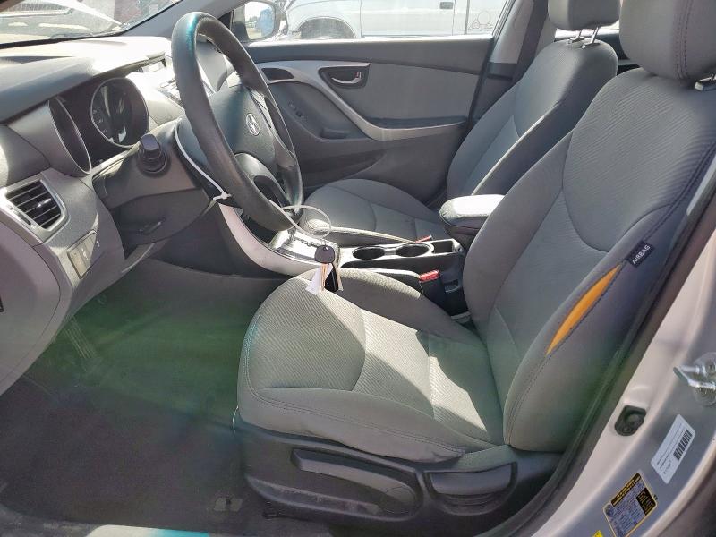  HYUNDAI ELANTRA 2013 Серебристый